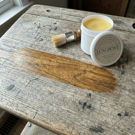 balsamo riparatore per legno e cuoio